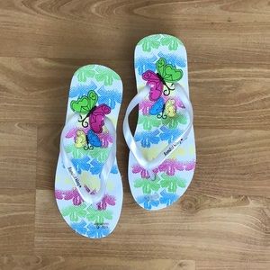 Butterflies Flip Flops